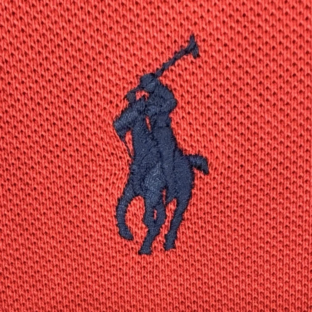 Polo Ralph Lauren Polo Shirt Men's Small Classic Fit Embroidered American Flag